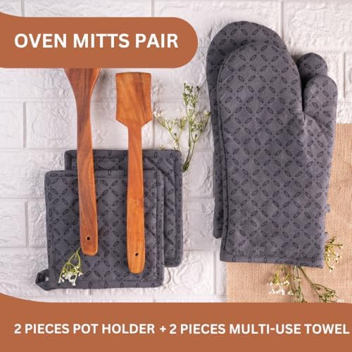 Safe Oven Mitts and Cleaning Essentials