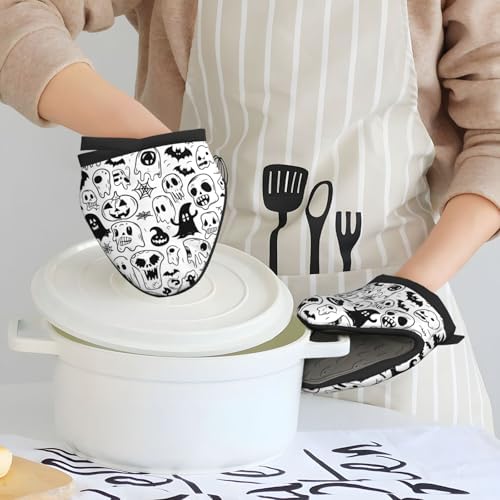 Mini Silicone Oven Mitts for Safe Cooking