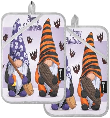 Halloween Gnome 2-Pack Pothifter with Pocket Hanging Loop
