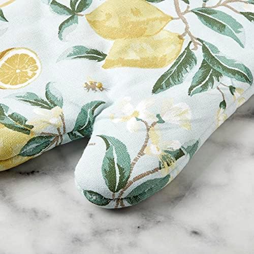 Martha Stewart Lemon Whimsy Oven Mitt Set