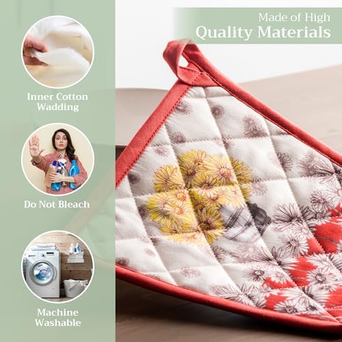 Maison d Hermine 8x8 Quilted Cotton Potholder