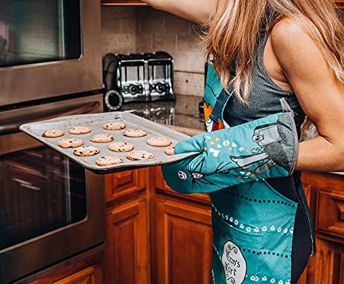 Ukonic Nightmare Before Christmas Jack and Sally Oven Mitt