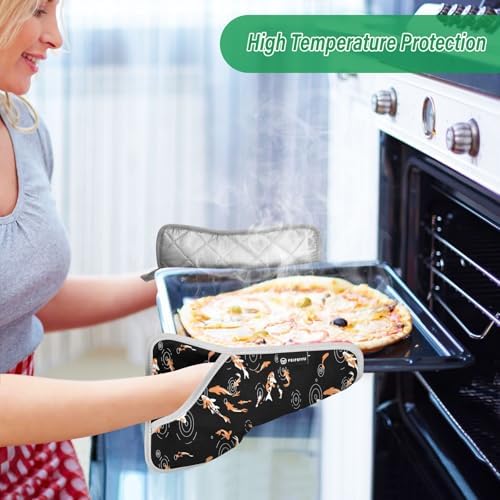 2-Piece Koi Potholder Set for Kitchen Essential