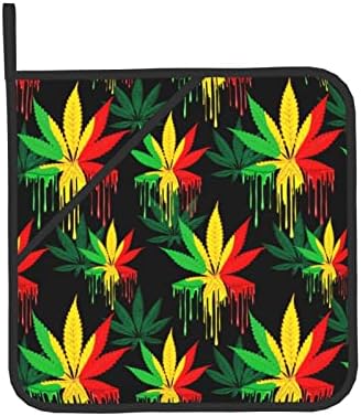 Secure Cooking Protection Yomane Heat-Resistant Oven Mitts Pot Holders Set 4-Piece