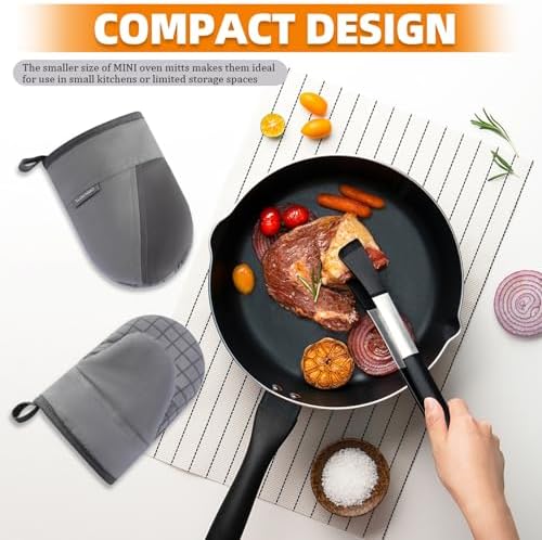 500 Oven Mitts Heat Resistant Kitchen Gloves