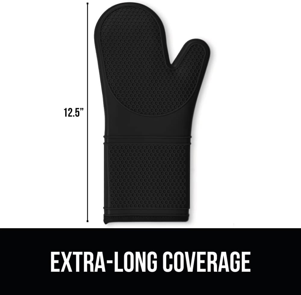 Heat-Resistant Silicone Oven Mitt Set