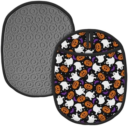 Halloween Spooky Ghosts Pumpkins Oven Mitts for Kitchen