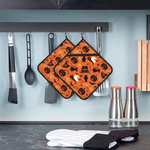 Halloween Heat-Resistant Microwave Gloves Safe for the Kitchen