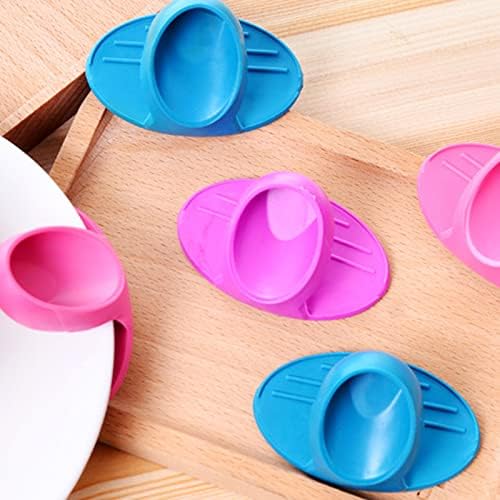 Double silicone oven mitts