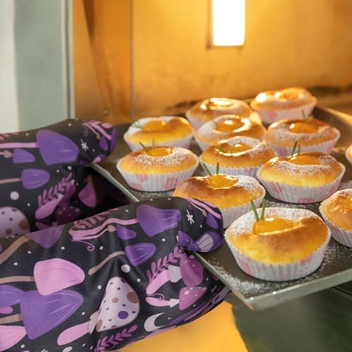 Miracu Oven Mitts Quirky Mushroom Gifts for Women