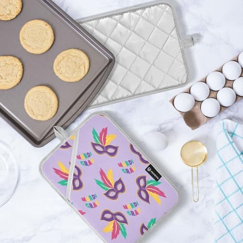 Mardi Gras Pot Holder Set