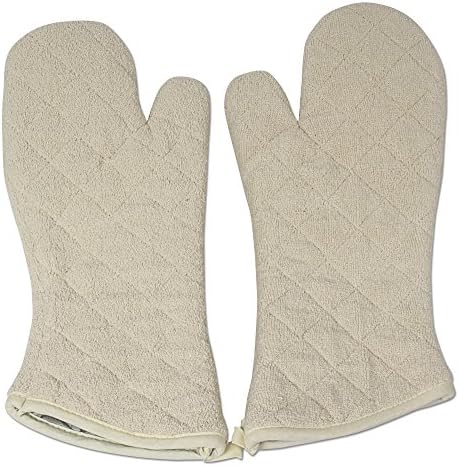 Nouvelle Legende Zero-Texture Terry Oven Mitts Set of 2