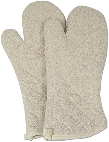 Nouvelle Legende Zero-Texture Terry Oven Mitts Set of 2
