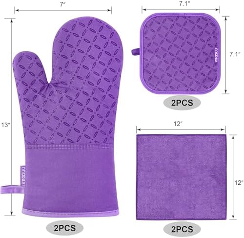 Oven Mitt and Pot Holder Set