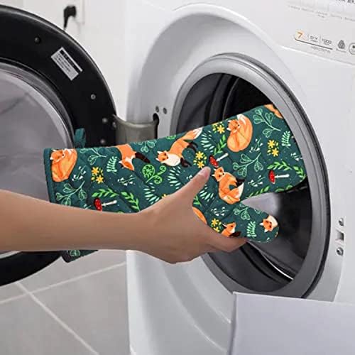 Heat-Resistant Kitchen Oven Mitts