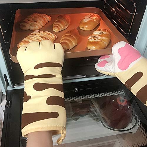 Holiberty Cute Cat Claws Oven Mitts 1 Pair