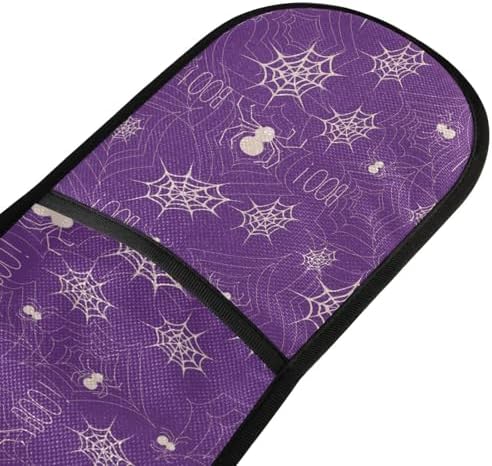 Halloween Spiders Oven Mitts Heat-Resistant Durable