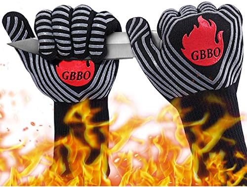 GBBO 1472F Heat Resistant Oven Gloves