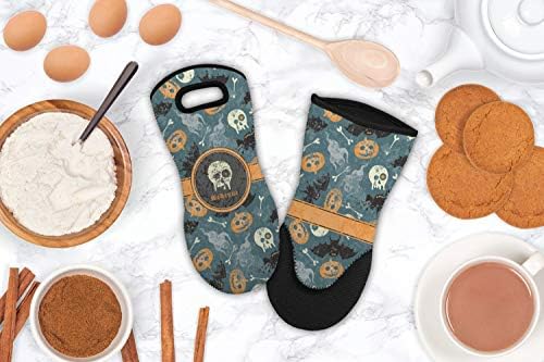 YouCustomizeIt Personalized Halloween Neoprene Oven Mitt Single with Name or Text