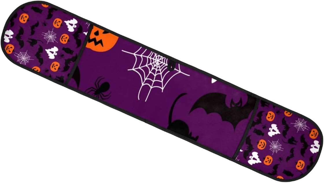 Halloween Pumpkin Double Oven Mitt Heat Resistant Kitchen Gloves