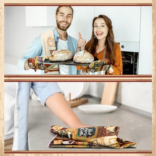 Bencailor Boho Brown Kitchen Accessories