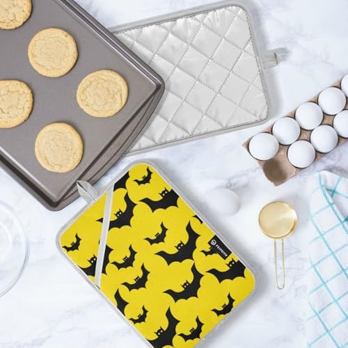 Insulated Potholders Set Non-Slip Kitchen Pots with Pockets Heat Resistant 7x98in