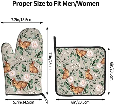 Cute Bunnies Heat Resistant Pot Holder