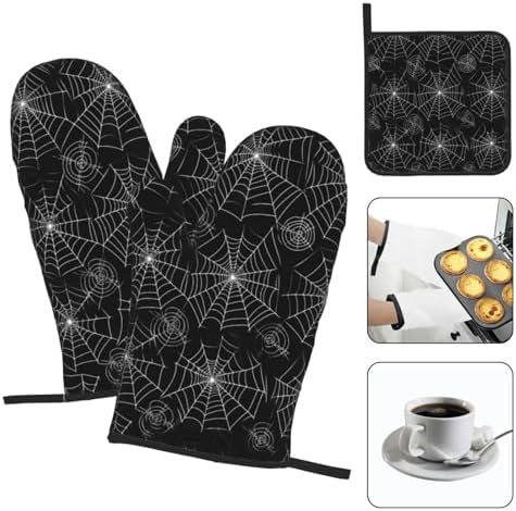 Trick or Treat Halloween-OvenMitts-KitchenSet