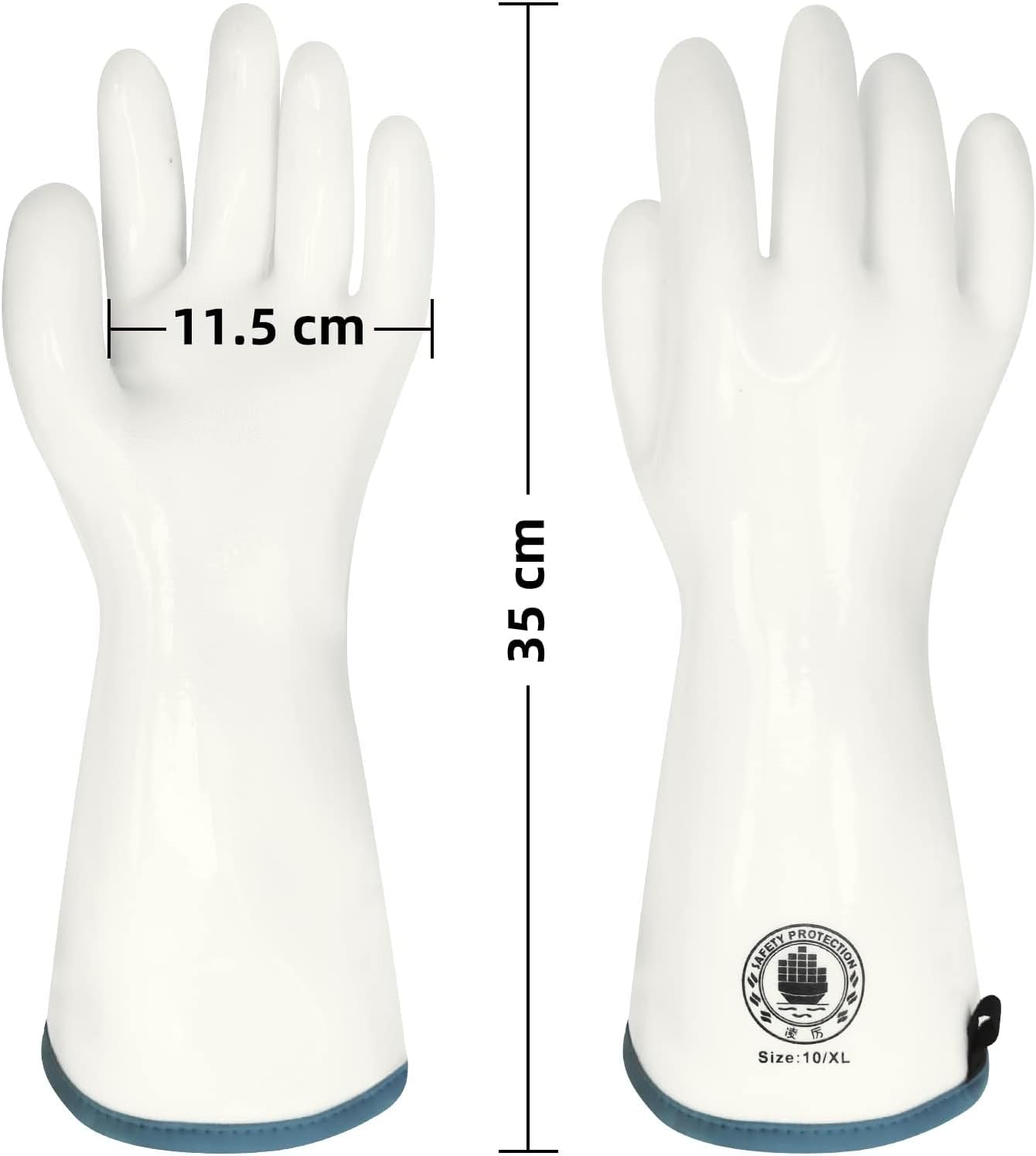 Barbecue Mitts Silicone Oven Gloves Heat Resistant Waterproof Food Grade