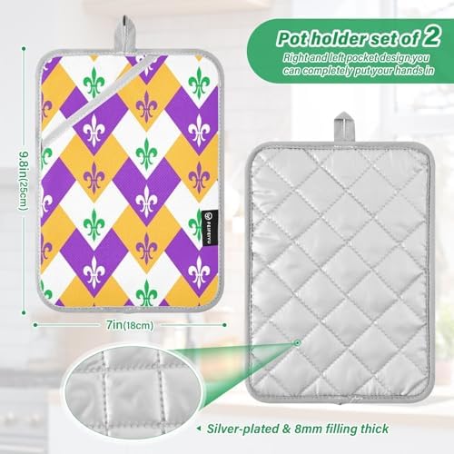 Sturdy Oven Mitt Set