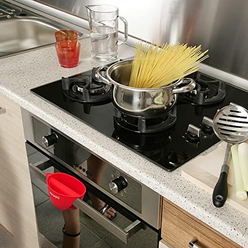 Thickened Mini Silicone Oven Mitts Heat-Resistant Glove for Cooking Baking Red