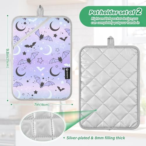 Magic Bat Potholders with Pockets 2 Pack 1