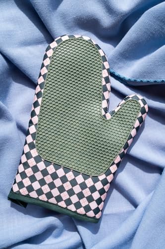Portia Bloom Silicone Oven Mitt Set 2