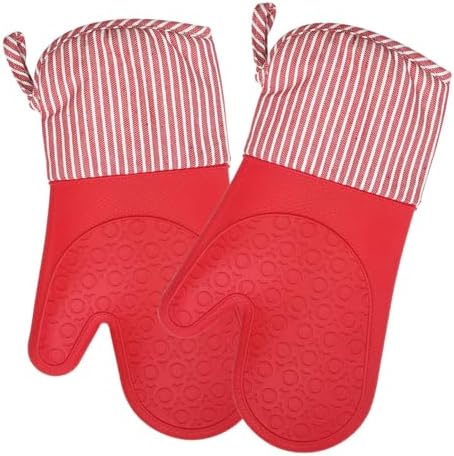 Mijo Tex Heat-Resistant Silicone Oven Mitts