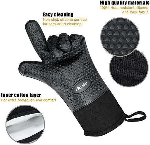 Silicone Cooking Gloves for Barbecue