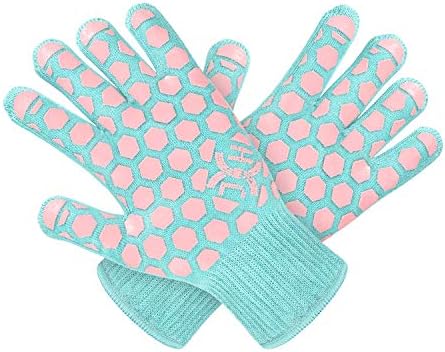 Durable Heat-Resistant Oven Mitts for Grilling Cooking
