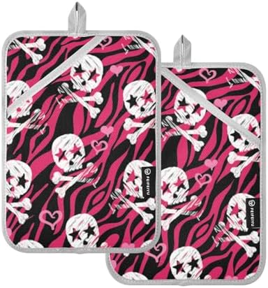 Trick or Treat Safe Spooky Halloween Potholders