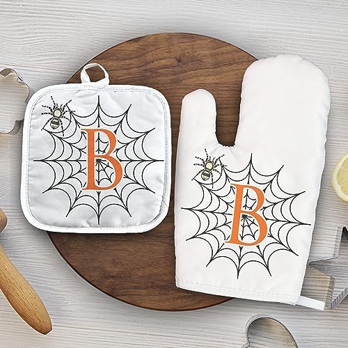 Personalized Oven Mitt Pot Holder Set Essential for Cooking Love