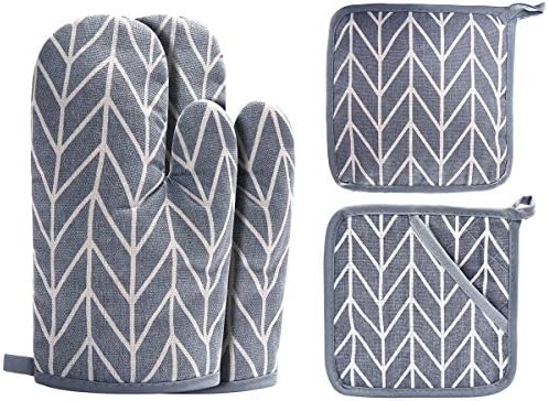 Win Change Oven Mitts Potholders Set