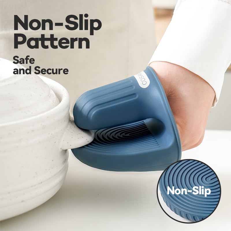 Premium Heat-Resistant Silicone Oven Mitts