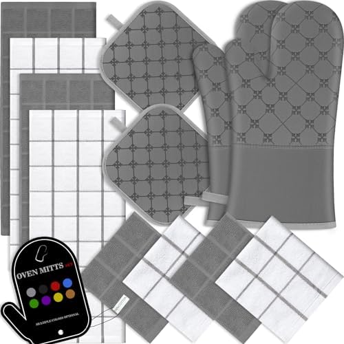12-Piece Heat-Resistant Kitchen Essentials Set for Baking Cooking in 500F