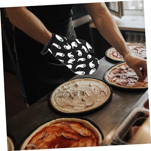 Cabilock Safe Hands Halloween Oven Glove Set
