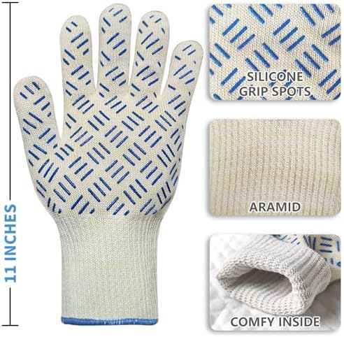 HEAT RESISTANT OVEN GLOVES
