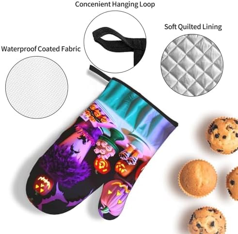 Halloween Party Oven Mitts Pot Holders