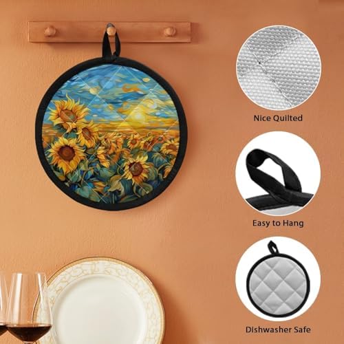 Revolutionary Kitchen Design Heat-Blocking Oven Mitts for Safe Cooking