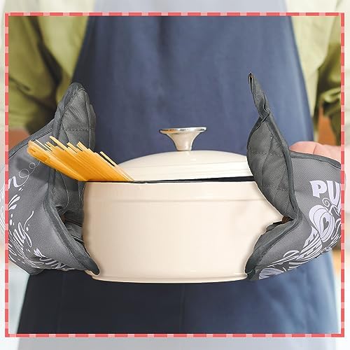Zhehao 8 Pcs Thanksgiving Pot Holders Set with Pockets
