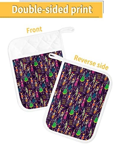 JasmineM Happy Halloween Pot Holders Set of 5