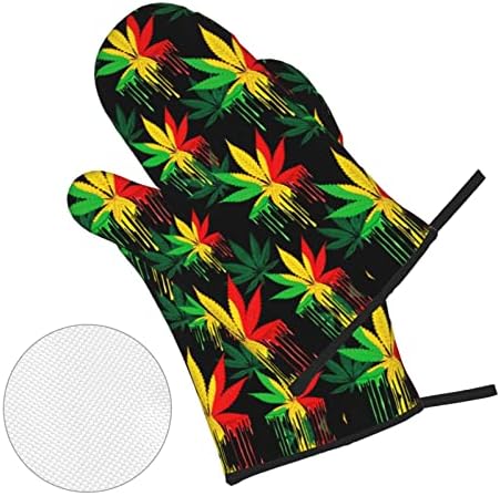 Secure Cooking Protection Yomane Heat-Resistant Oven Mitts Pot Holders Set 4-Piece