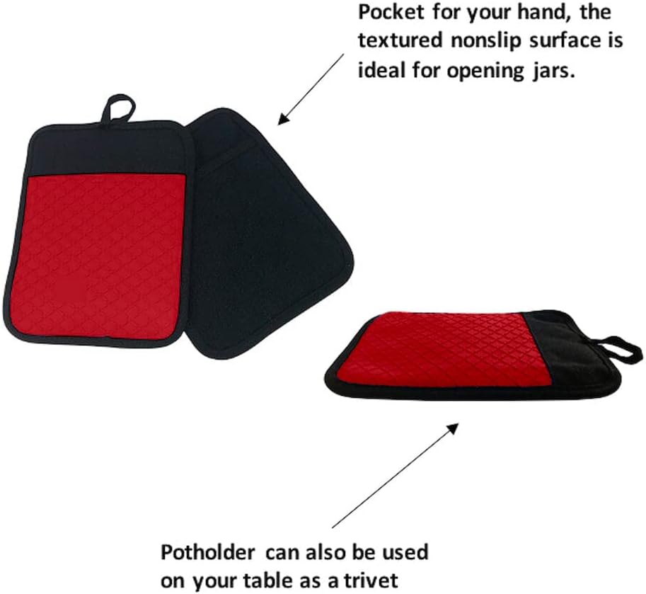 Safe Oven Mitt Set