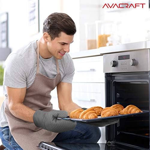 Thick Heat-Resistant Oven Mitts